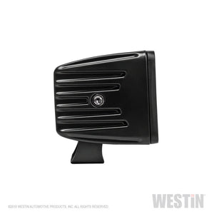 Westin HyperQ LED Auxiliary Lights 3in x 3in cube 20w Flood - Black