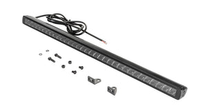 Hella Universal Black Magic 32in Thin Light Bar - Driving Beam