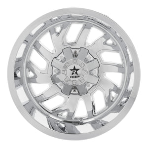 RBP 65R Glock 20x12 8x170 BP / 4.75 BS -44mm Offset 125mm CB (Hub Centric) Chrome Wheel