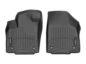 WeatherTech 19-22 Volvo S60 Plug-In Hybrid 2nd Row 2pc Rear FloorLiner - Black