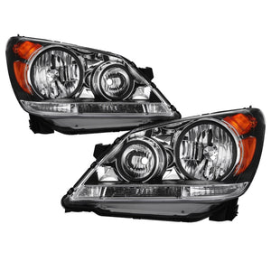 xTune 08-10 Honda Odyssey OEM Style Headlights - Black (HD-JH-HODY08-OE-BK)