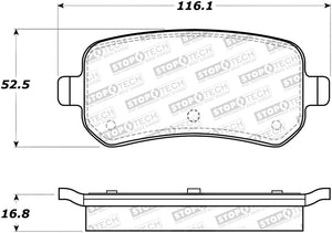 StopTech Street Brake Pads