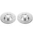 Power Stop 07-09 Mercedes-Benz E350 Front Evolution Drilled & Slotted Rotors - Pair